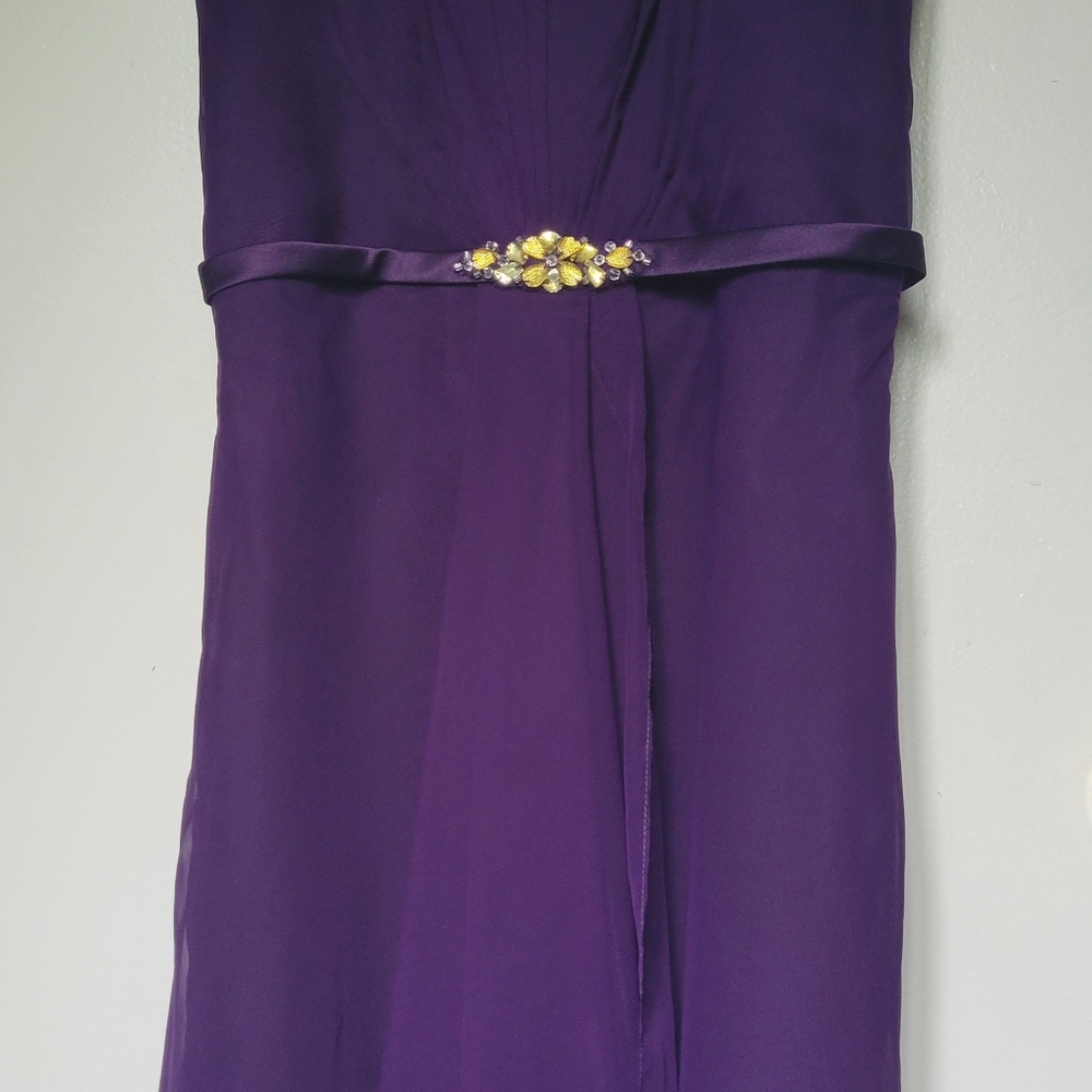 Purple DaVinci Dress